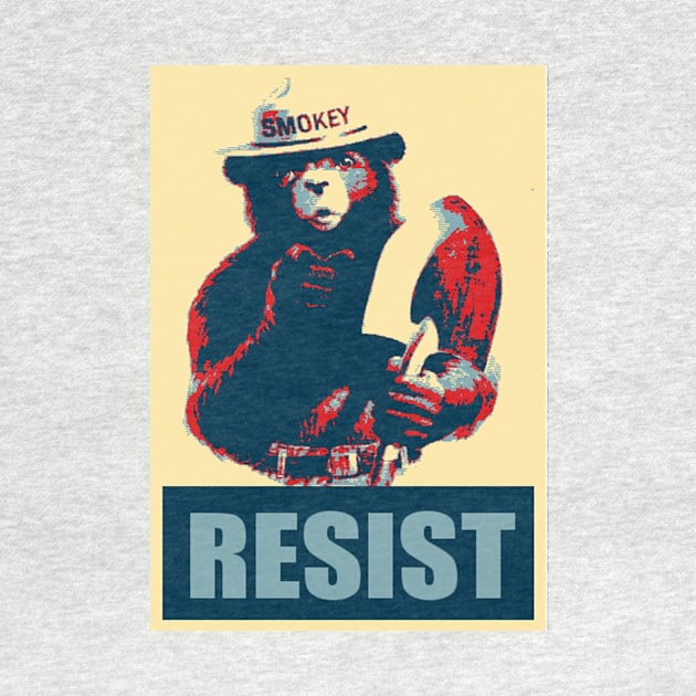 Smokey Says "Resist" by archosiris